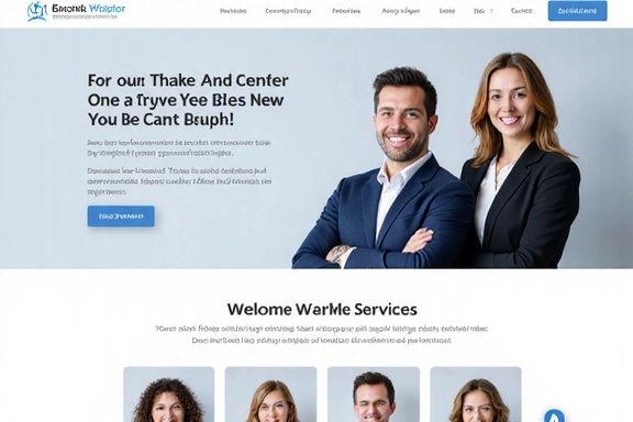 Corporate Business Website Project