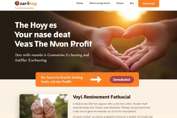 Non-profit Organization Website Project