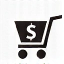 Icon representing e-commerce development